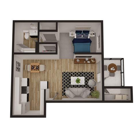 a floor plan of the residence